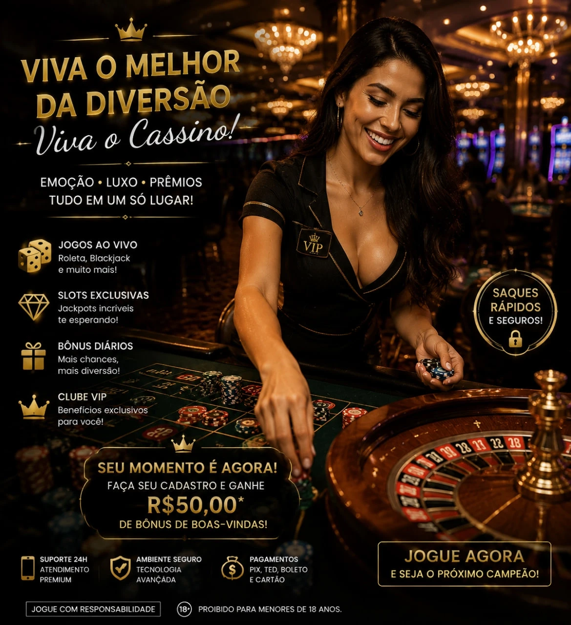 Imagem promocional dos jogos Fortune da Glosspg